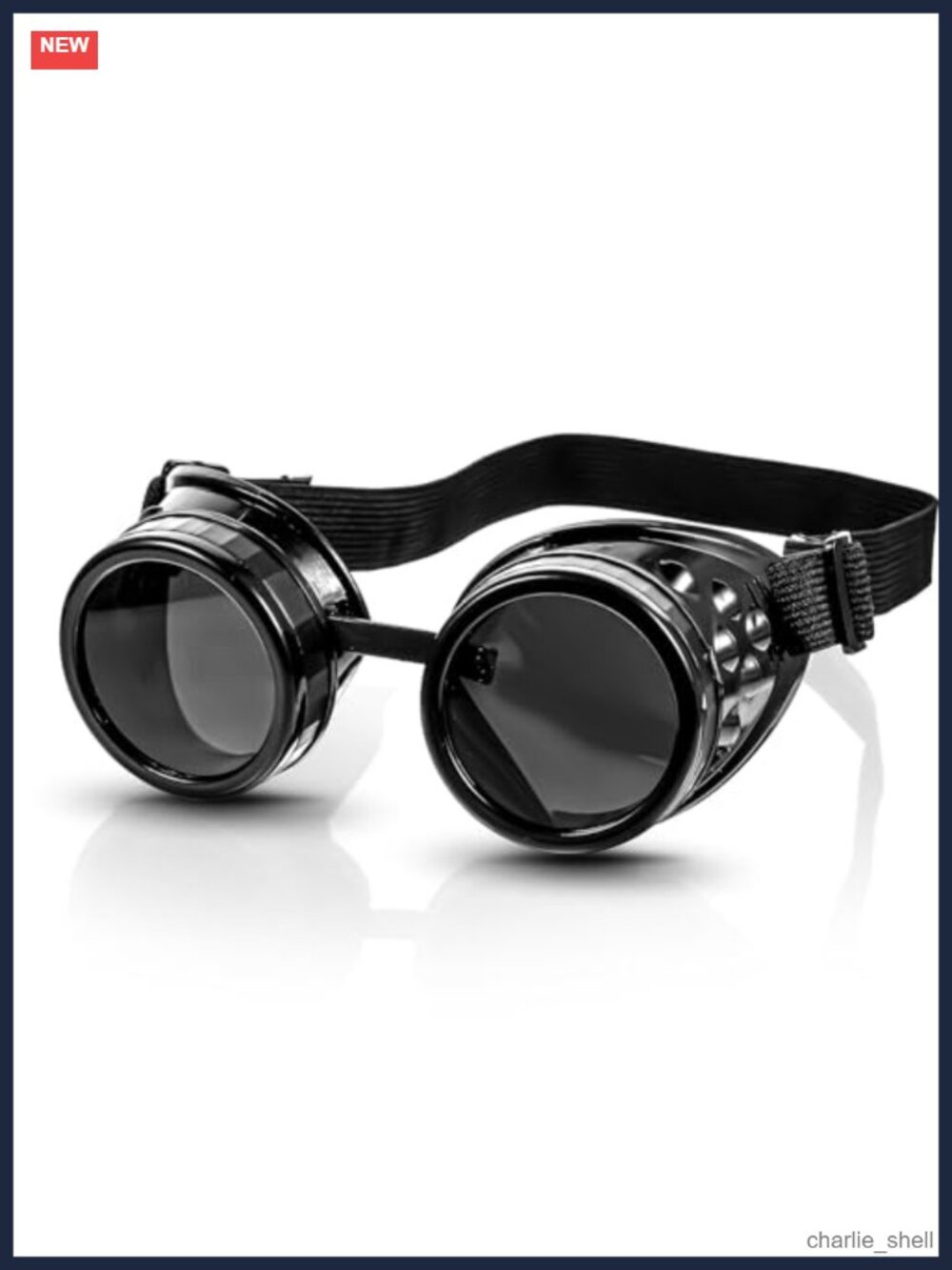Steampunk Goggles Adjustable Cosplay Costume Eyewear
